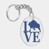 Lovinのバッファロー キーホルダー (正面左)