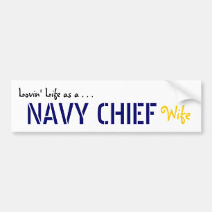 Lovinの生命海軍責任者 バンパーステッカー