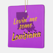 Lovinルイジアナのケージャンニュー・オーリンズバトン・ルージュ セラミックオーナメント (左)