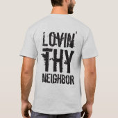 Lovin Thy隣人 Tシャツ (裏面)