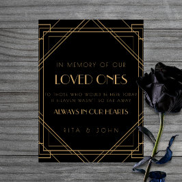 Loving クラシック Memory's Sign内の金ゴールド結婚ヴィンテージ ポスター