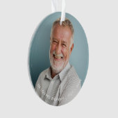 Loving シンプル Memory Photo Keepsake オーナメント (正面)