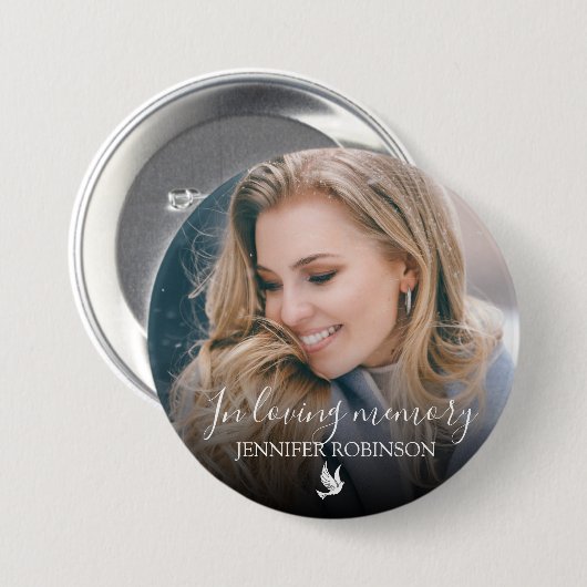 Loving ミニマル Memory Photo 缶バッジ (正面&裏面)