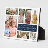 Loving モダン Memory Photo Collage フォトプラーク (側面)