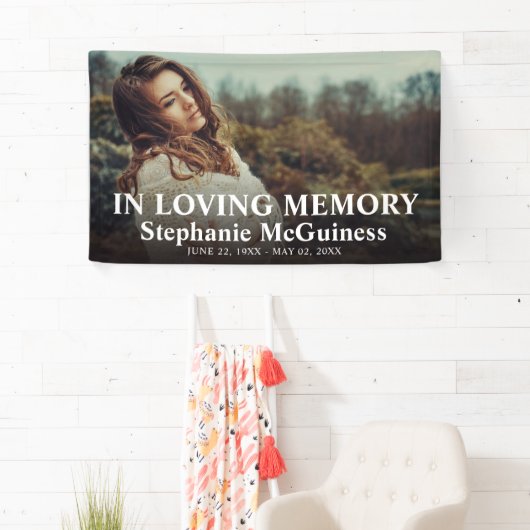 Loving ユニーク Memory Photo 横断幕 (インサイチュ)