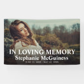 Loving ユニーク Memory Photo 横断幕 (横)