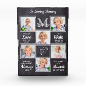 Loving 素朴 Memory悔やみや弔慰Keepsake フォトブロック (正面)