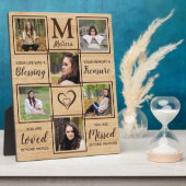 Loving 素朴 Memory Memorial Keepsake Photo フォトプラーク (側面)