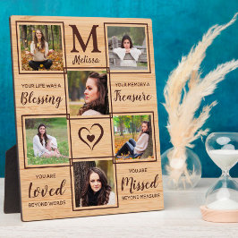 Loving 素朴 Memory Memorial Keepsake Photo フォトプラーク