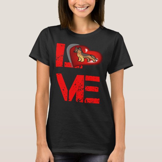 Loving A German Shepherd Pup Tシャツ (正面)