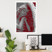 Loving Angel 36 x 24ポスター ポスター (ホームオフィス)