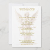 Loving Baby Guardian Angel Memorial Funeral 招待状 (裏面)