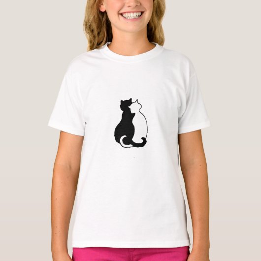 Loving Cats ring Tシャツ (正面)