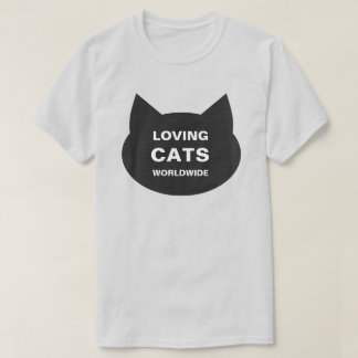 LOVING CATS WORLDWIDE子猫ロゴクラシックティー Tシャツ