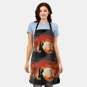 Loving Couple  エプロン (着用した状態)