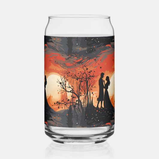 Loving Couple  ガラス缶 (裏面)