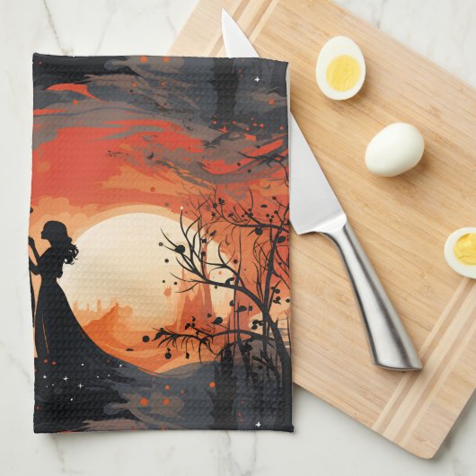 Loving Couple  キッチンタオル (四つ折り)