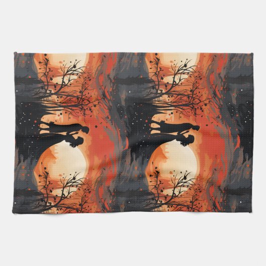 Loving Couple  キッチンタオル (横)