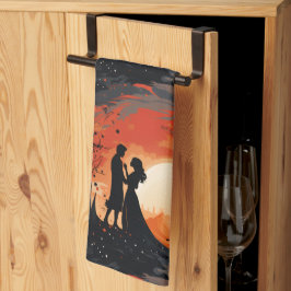 Loving Couple キッチンタオル