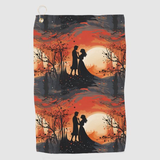 Loving Couple  ゴルフタオル (正面)