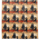 Loving Couple  シャワーカーテン (正面)