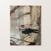 Loving Couple 11" x 14" ジグソーパズル (縦)