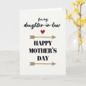 Loving Daughterinlaw Card カード (黄色い花)