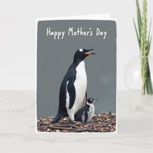 Loving Flightless Bird Card カード (正面)