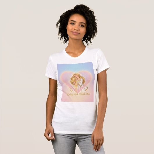 Loving Her Heals Me – Inner Child Reunion Art Tシャツ (正面フル)