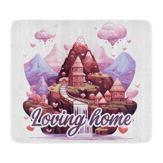 Loving home カッティングボード (正面)