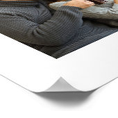 Loving Life with You 7 Photo Collage |白 ポスター (角)