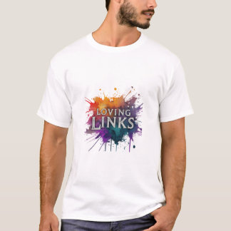 「Loving Links」はTシャツ魅力的デザイン Tシャツ