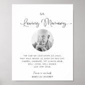 Loving Memoryのサインに写結婚真の写真 ポスター (正面)