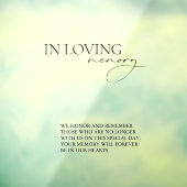 Loving Memoryのシンプル鏡結婚デカール記号 ウィンドウサイン (シート3)