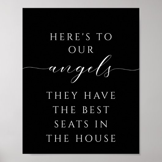 Loving Memoryのシンボルや象徴のミニマル結婚リストスクリプト ポスター (正面)