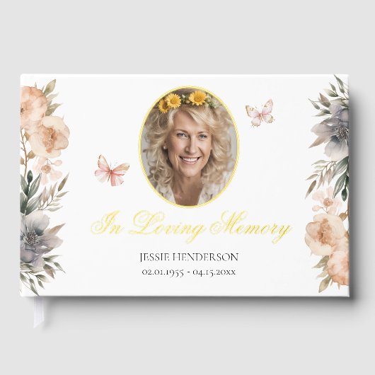 Loving Memoryのフローラ写真 ゲストブック (正面)