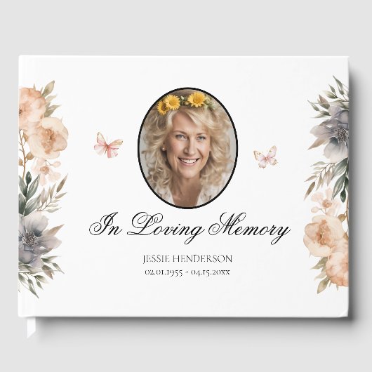 Loving Memoryのフローラ写真 ゲストブック (正面)