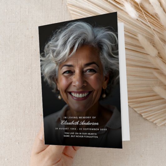 Loving Memoryの予算フォト葬儀プログラム