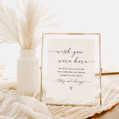 Loving Memoryの兆候 |君がここにいることを願結婚う ポスター