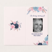 Loving Memoryカードの葬儀祈りの言葉 (外部フラット)