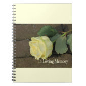 Loving Memoryゲストブック ノートブック (正面)