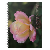 Loving Memoryゲストブック ノートブック (正面)