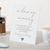 Loving Memoryスクリプトを実行エレガントする 台座サイン (インサイチュ)