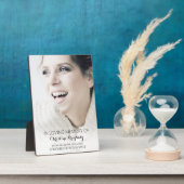 Loving Memoryスタイリッシュ Photoミニマルで フォトプラーク (側面)