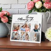 Loving Memoryフォトコラージュ記念碑 フォトプラーク