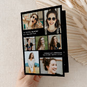 Loving Memoryフォトコラージュ記念/葬儀 プログラム