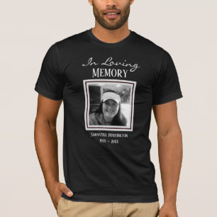 Loving MemoryフォトシンプルTシャツ Tシャツ
