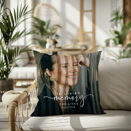 Loving Memoryフォトメモリアルのスクリプト クッション