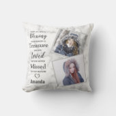 Loving Memoryフォトメモリアル クッション (正面)