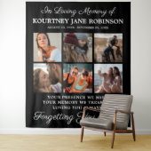 Loving Memoryフォトメモリアル タペストリー (インサイチュ)